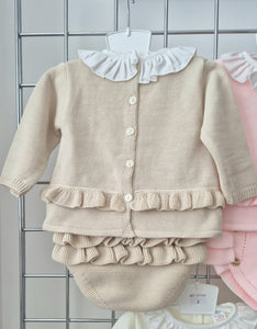 Girls Pretty Knitted Jam Sets