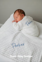Load image into Gallery viewer, Personalised Blanket &amp; Cardigan Set
