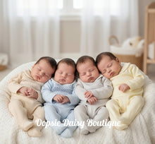 Load image into Gallery viewer, Boys Soft Cotton Smocked Romper All In One