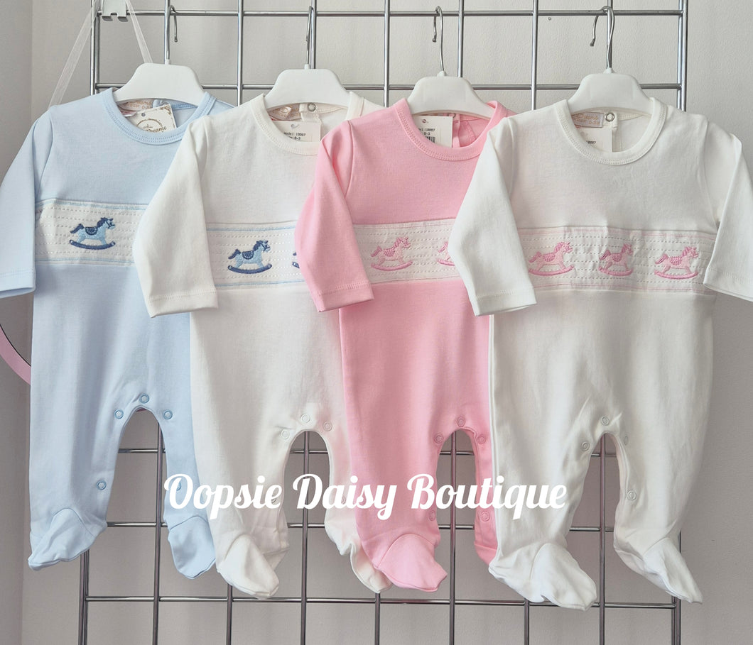 Boys & Girls Rocking Horse Romper All In One