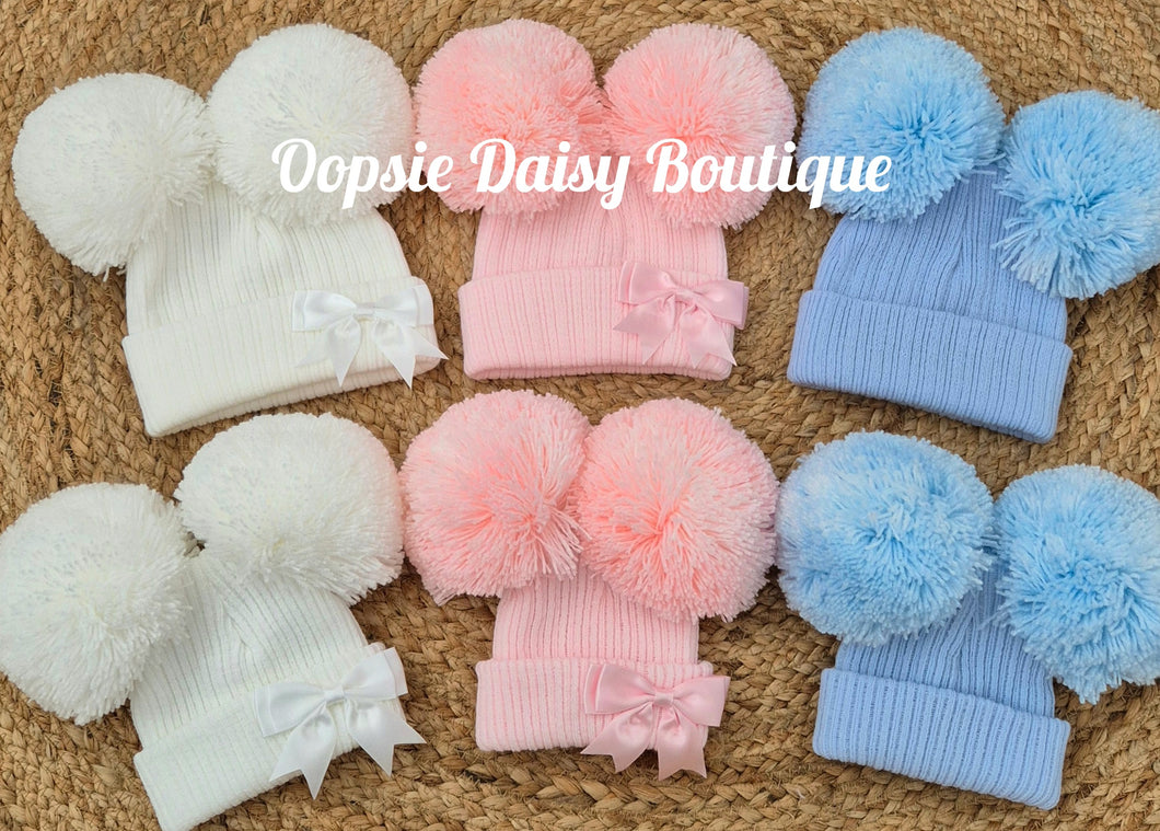 Pom Pom Hats Boys & Girls