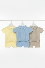 Load image into Gallery viewer, Boys Ralphie Knitted Shorts Set