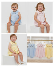 Load image into Gallery viewer, Pretty Smocked Waffle Romper