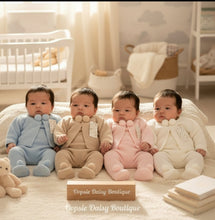 Load image into Gallery viewer, Boys &amp; Girls Knitted Pom Pom Set