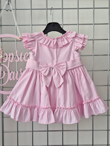 Baby Girls Pink Smocked Dress