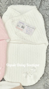 Personalised Baby Blanket,Swaddle Nest & Hat Set