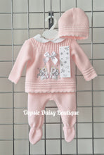 Load image into Gallery viewer, Teddy Bear Knitted Set 0-3mth