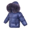 Unisex Navy Puffer Coat