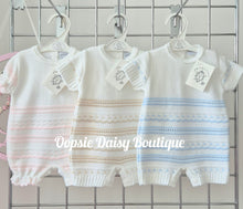 Load image into Gallery viewer, Knitted Rompers Dandelion