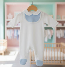 Load image into Gallery viewer, Boys Soft Cotton Bib Romper All In One