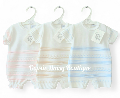 Knitted Rompers Dandelion