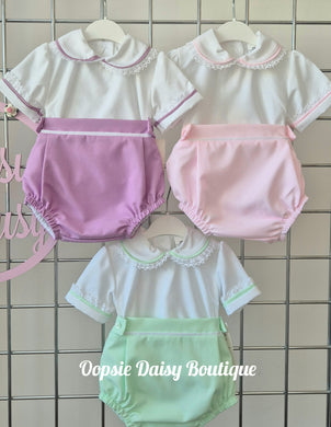 Girls Pretty Jam Pants & Blouse Set