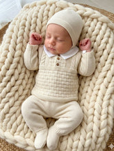Load image into Gallery viewer, Baby Boys Knitted Trouser Set 0-3mth