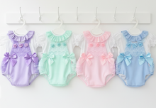 Load image into Gallery viewer, Rompers on Shaker peg rail Scandinavian