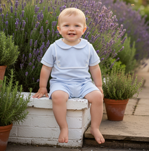 Load image into Gallery viewer, Sitting on white wall with lavender