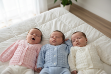 Load image into Gallery viewer, Three babies lying side by side