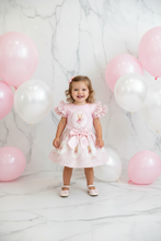 Load image into Gallery viewer, Toddler with oversized balloons and marble backdrop