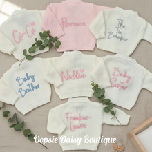 Load image into Gallery viewer, White cardigans linen