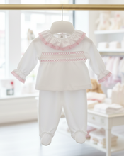 Load image into Gallery viewer, White outfit on rail - light gold