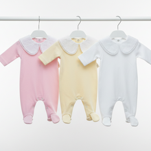 Load image into Gallery viewer, White padded hangers all front-facing