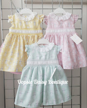 Load image into Gallery viewer, Girls Smocked Little Bunnies Dress