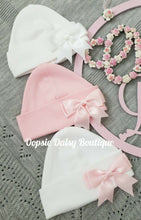 Load image into Gallery viewer, Baby Girls Soft Cotton Hat Size Newborn