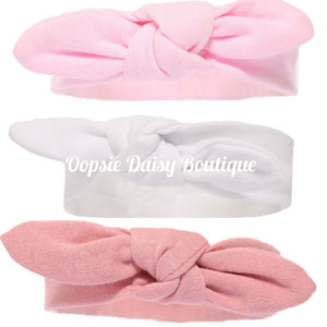 Girls Knot Headbands Size 0-12mth