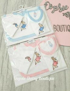 Personalised Peter Rabbit Baby Shawl Blanket