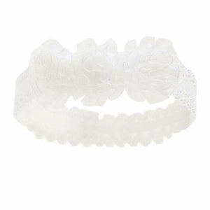 Beautiful Flowers Lace Headbands 0-12mth