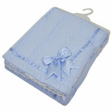 Load image into Gallery viewer, Personalised Baby Blanket Deluxe Supersoft Cosy Sherpa Back
