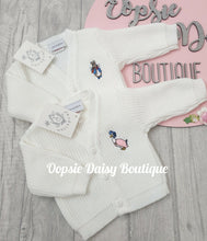 Load image into Gallery viewer, Baby Boys Girls Peter Rabbit Cardigans Jemima Puddleduck