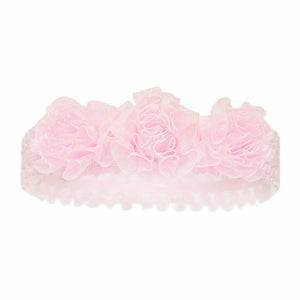 Beautiful Flowers Lace Headbands 0-12mth