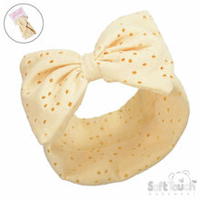 Load image into Gallery viewer, Baby Headband Broderie Big Bow Headbands 0-18mths