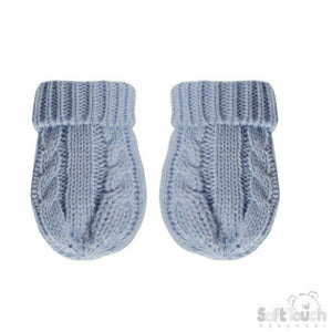 Baby Mittens Knitted Mittens Gloves Size 0-12 Months