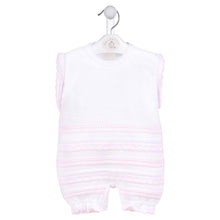 Load image into Gallery viewer, Girls Pretty Knitted Romper Dandelion