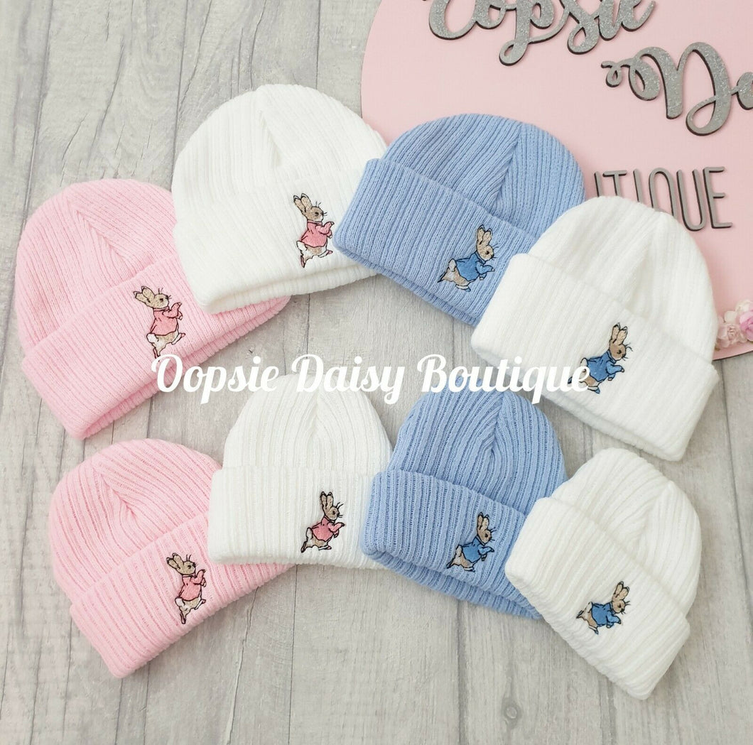 Baby Knitted Hats Boys Girls Peter Rabbit Beanie Hat