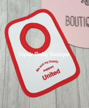 Load image into Gallery viewer, Me and My Daddy Support United Bib