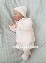 Load image into Gallery viewer, Baby Knitted Teddy Bear Outfit Size Newborn with Hat