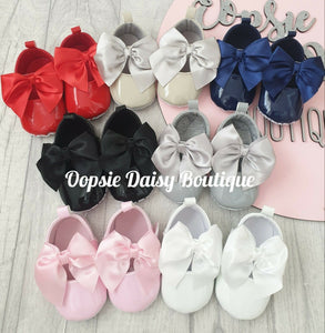 Baby Ribbon Shoes Soft Soles