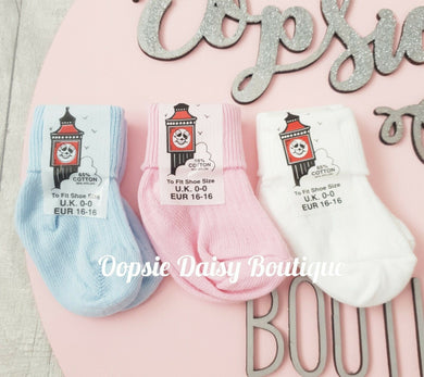 Baby Boys Girls Socks Newborn 0-6mth 6-12mth