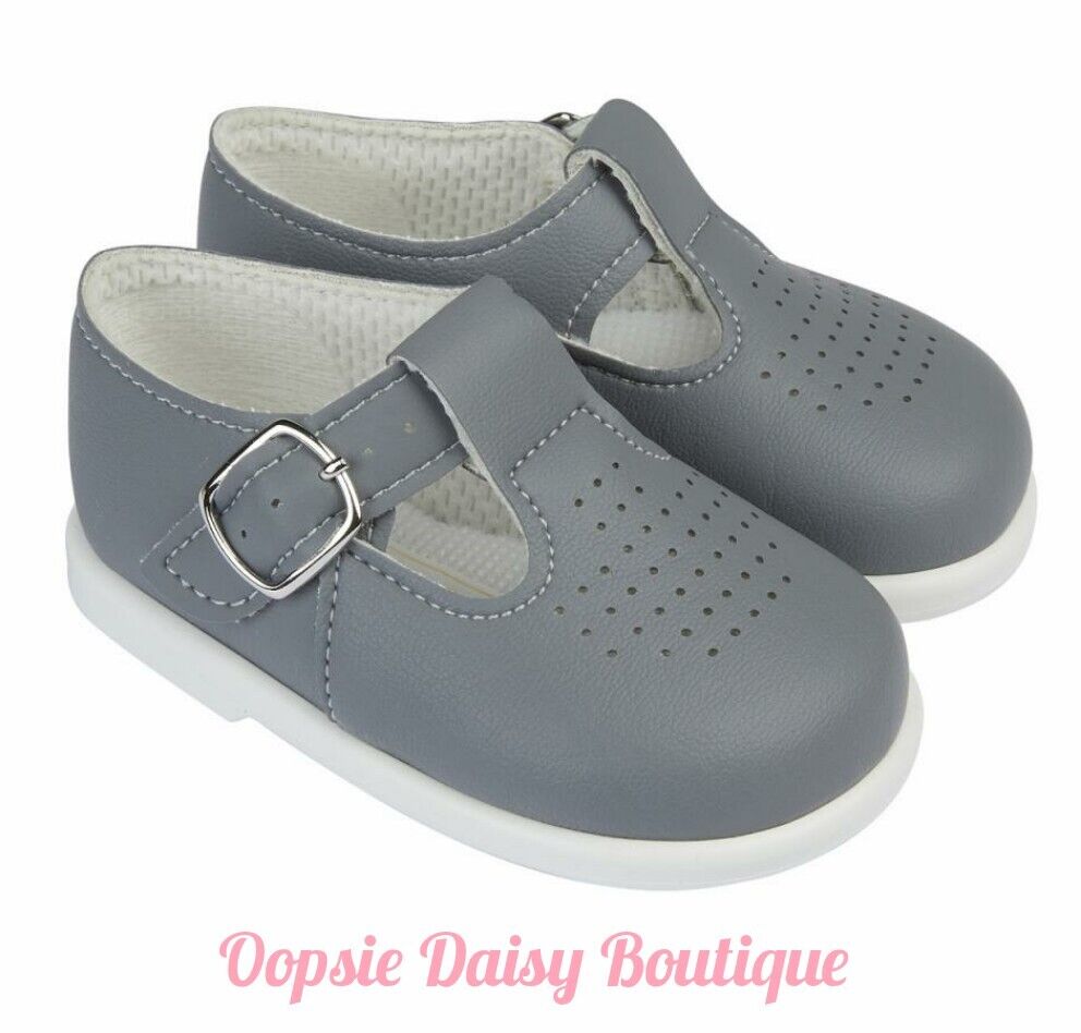 Boys Grey Baypods Walking Shoes