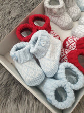 Load image into Gallery viewer, Baby Knitted Spanish Booties Size 0-3mth