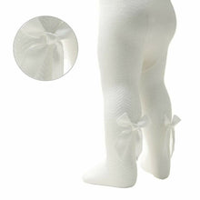 Load image into Gallery viewer, Baby Girls Gorgeous Ribbon Bow Tights