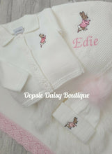 Load image into Gallery viewer, Personalised Peter Rabbit Baby Shawl Gift Box Set , Size 3-6mth