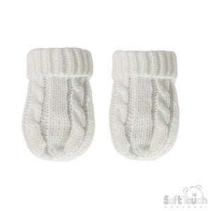Baby Mittens Knitted Mittens Gloves Size 0-12 Months