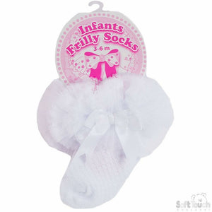 Baby Frilly Socks Ankle Tutu Socks Sizes upto 18mth