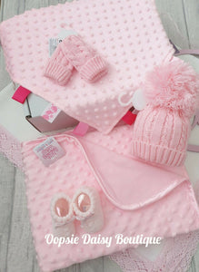 Baby Blanket Gift Sets 5 Piece Sets Size 0-3mth