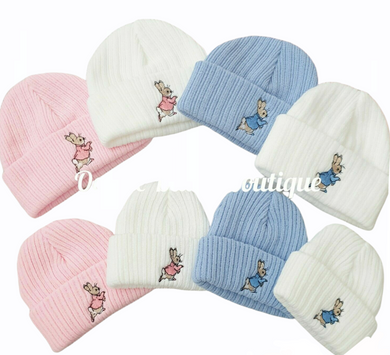 Baby Knitted Hats Boys Girls Peter Rabbit Beanie Hat