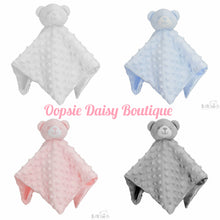 Load image into Gallery viewer, Baby Comforter Teddy Bear  - Baby Blanket